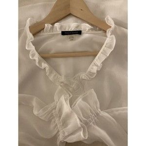 Women’s Tommy Hilfiger Blouse White Size L Spring/Summer Fashion